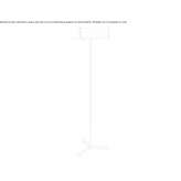 Handmade floor lamp made of wood veneer and metal Beltinci