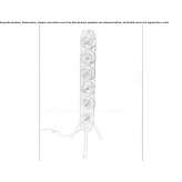 Handmade wooden floor lamp Lalin