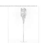 Halogen metal floor lamp Poltavka