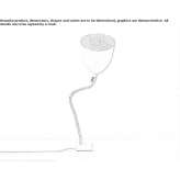 Adjustable resin floor lamp Ivanopil