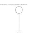 Brass LED floor lamp Echarate