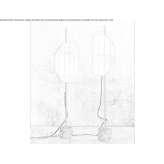 Lampa podłogowa z abażurem z plisowanej bawełny Biard
