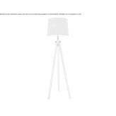 Wooden floor lamp Maniace
