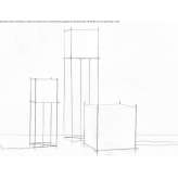 Cotton LED floor lamp Sicienko