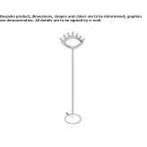 LED floor lamp made of Murano glass Buzke