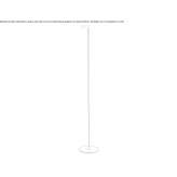 Aluminum floor lamp Sayre