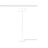 Powder-coated aluminum floor lamp Cvikov