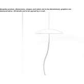Steel LED floor lamp Annen