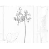 Halogenowa lampa podłogowa Rossosz