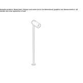 LED floor lamp Bergues