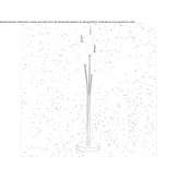 Brass floor lamp Malureni