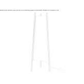 Wooden LED floor lamp Seros