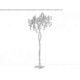 Halogen bronze floor lamp Chace