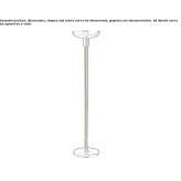 Lampa podłogowa ze ściemniaczem Vurste