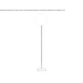 Floor lamp made of glass and aluminum Mojave