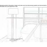 Floor lamp Skaun
