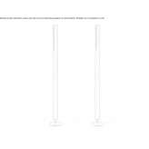 Aluminum LED floor lamp Redby