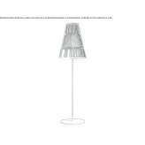 Metal LED floor lamp Madera