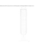 Metal LED floor lamp Bruceton