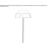 Lampa podłogowa ze ściemniaczem Lozovo