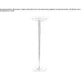 Metalowa lampa podłogowa ze ściemniaczem Sturovo