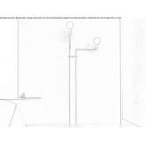 Adjustable steel LED floor lamp Senija