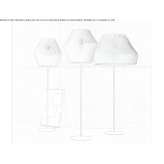 Lampa podłogowa z tkaniny Sombor
