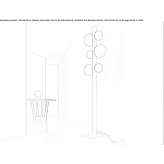 Aluminiowa lampa podłogowa LED Gurnard