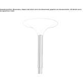Floor lamp with dimmer Golcowa