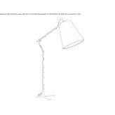 Adjustable floor lamp Jumet