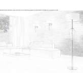 Blown glass floor lamp Zabludow