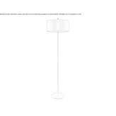 Fabric floor lamp Vander