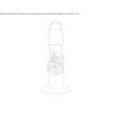 Metalowa lampa podłogowa bezprzewodowa Fuorni