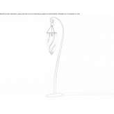 Murano glass floor lamp Brdow
