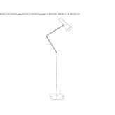 Adjustable floor lamp Ludza