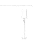 LED floor lamp with crystals Shenley