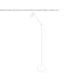 Adjustable brass floor lamp Early