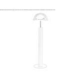 Floor lamp Zena