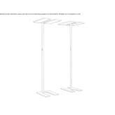 LED floor lamp Roascio