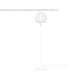 Lampa podłogowa LED Burias