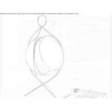 Floor lamp in PMMA and iron Cahors