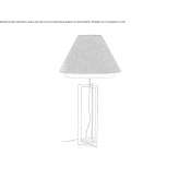 Lampa podłogowa Tazlau