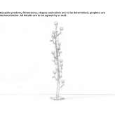 Murano glass floor lamp Montross