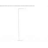 Metal LED floor lamp Atocha