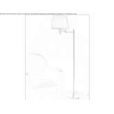 Żarowa mosiężna lampa podłogowa z wahadłowym ramieniem Rive