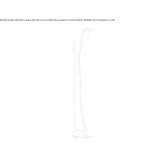 Stainless steel LED floor lamp with WiFi Helsa