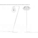 LED floor lamp handmade from string Mees