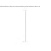 Szklana lampa podłogowa Zuglio