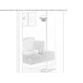 Metal LED floor lamp Sins