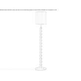 Wooden floor lamp Ketchum